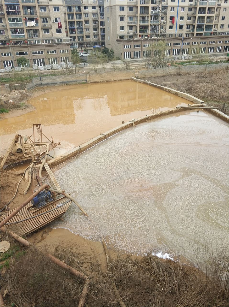 分宜沉淀池淤泥清理-厂区废水池淤泥清淤