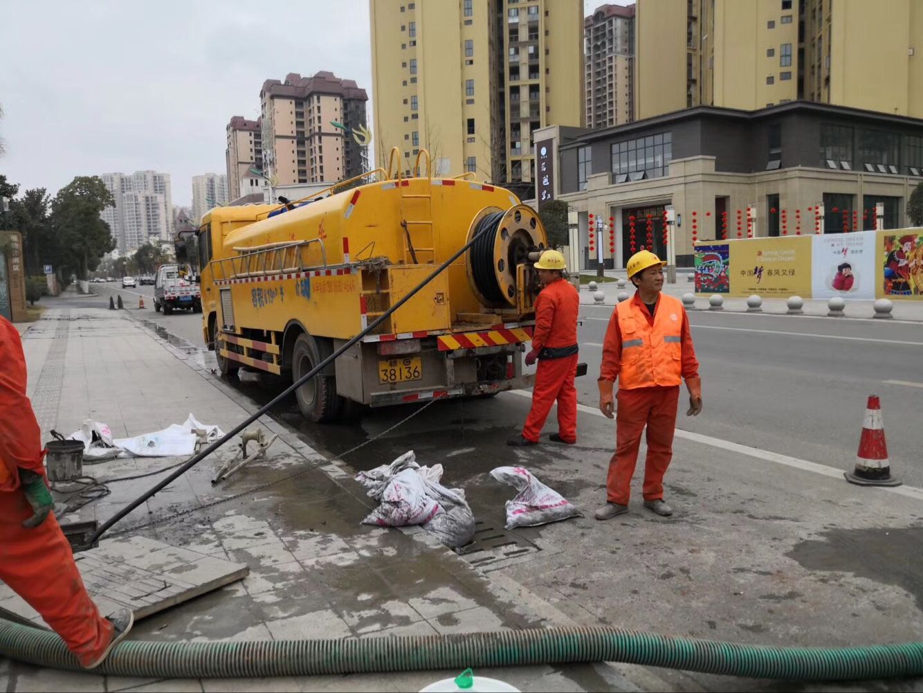 分宜排污管道清淤-管道清洗